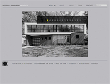 Tablet Screenshot of hkarchitects.net